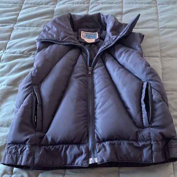 Vintage JCPenney down ski vest navy size M - Picture 6 of 6